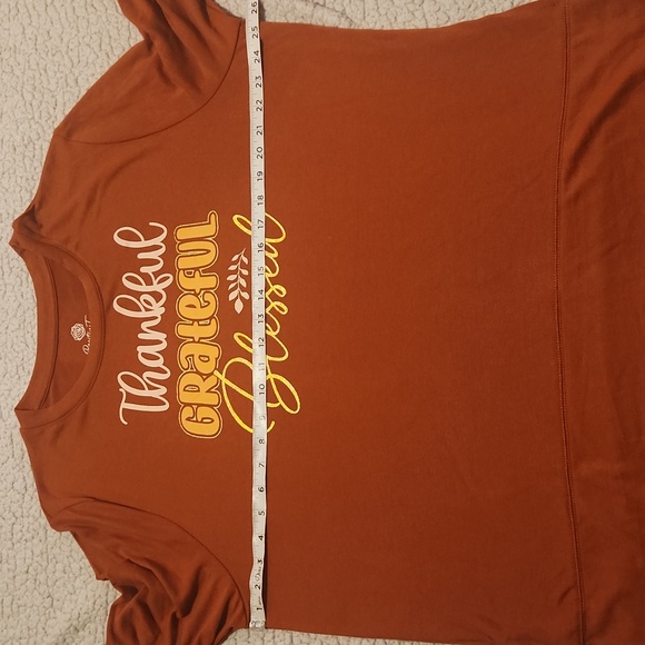 Fall, Thanksgiving Women's, Comfy Casual Soft Crewneck Longsleeve Shirt - Picture 8 of 10